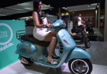 La mythique Vespa célèbre ses 70 ans La mythique Vespa célèbre ses 70 ans