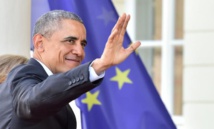 Obama en Allemagne: crises européennes au menu d'un mini-sommet Obama en Allemagne: crises européennes au menu d'un mini-sommet
