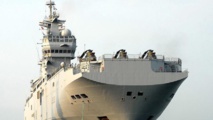La France livre le premier navire Mistral à l'Egypte