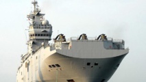 La France livre le premier navire Mistral à l'Egypte La France livre le premier navire Mistral à l'Egypte