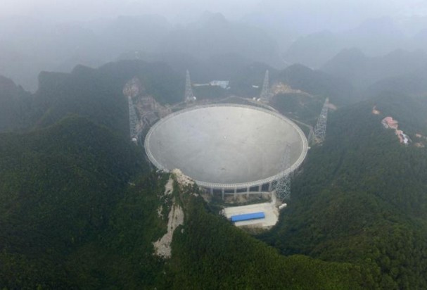 La Chine inaugure son radiotélescope, le plus grand du monde