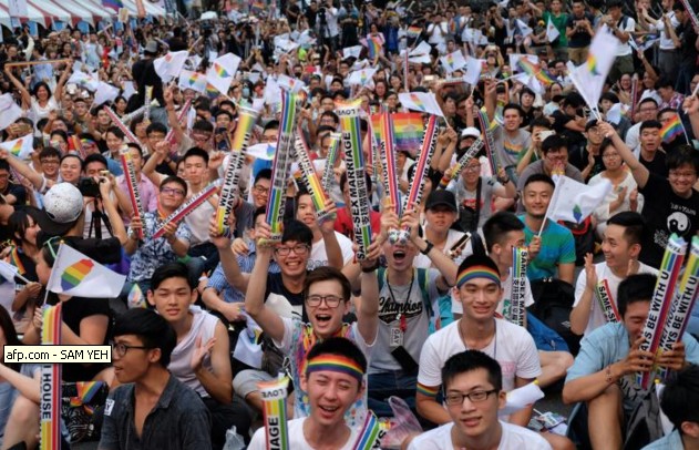 Taïwan: la justice rend une décision historique en faveur du mariage gay