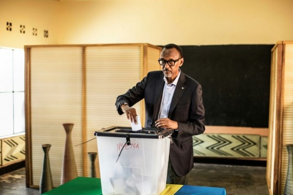 Rwanda/présidentielle : Paul Kagame réélu avec 98% des voix pour un troisième mandat