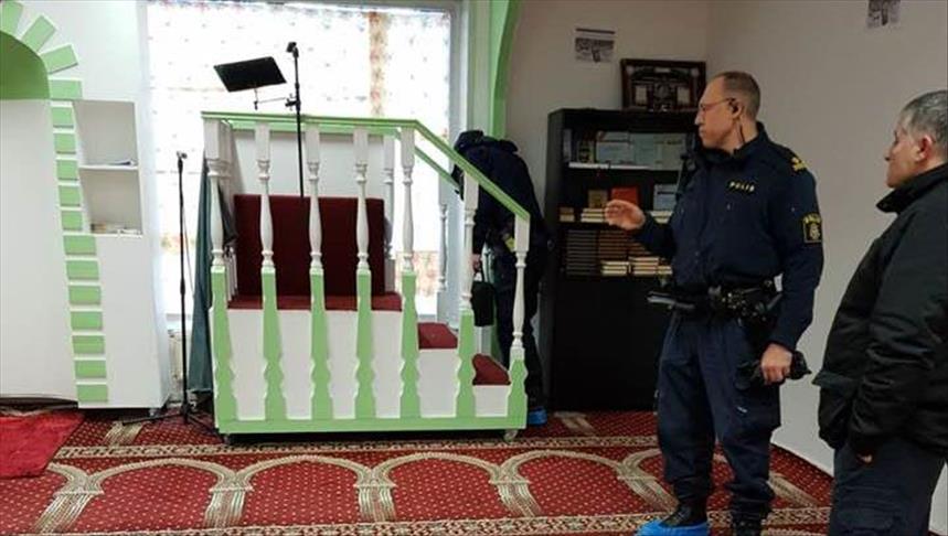 Attaque contre une mosquée en Suède