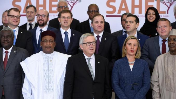 La conférence internationale sur le Sahel réunit 414 millions d’euros pour la force militaire conjointe G5