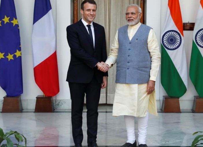 Macron ouvre une "nouvelle ère" du partenariat avec l'Inde