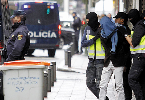Arrestation en Espagne d’un membre présumé de Daech en collaboration avec le Maroc