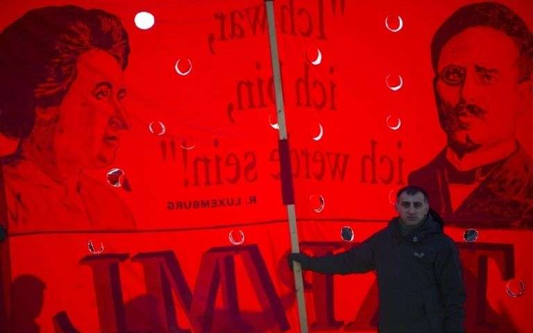 Une gauche morose commémore les 100 ans de la mort de Rosa Luxemburg (PAPIER GENERAL-ACTUALISATION)