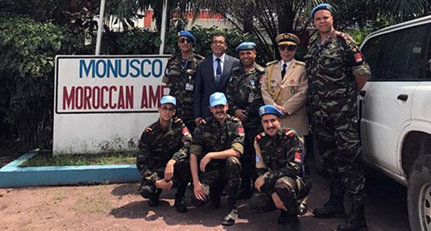 MONUSCO : deux officiers marocains décorés pour leurs precieux services rendus
