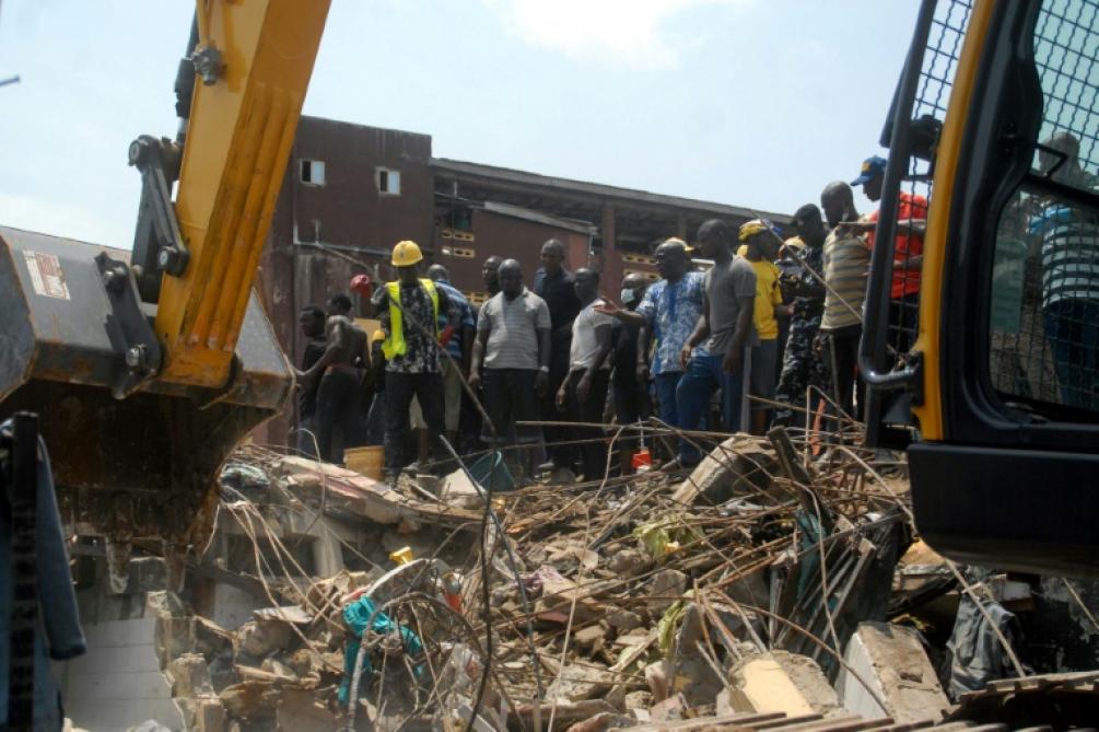Nigéria / Effondrement d’un immeuble à Lagos : 41 survivants évacués selon les autorités