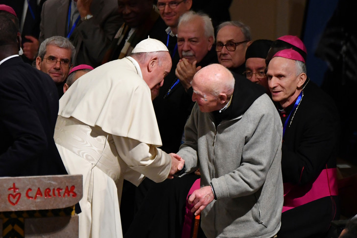 Le dernier rescapé du massacre de Tibéhirine rencontre le pape au Maroc