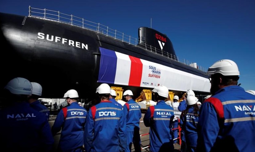 La France lance son sous-marin d'attaque nouvelle génération