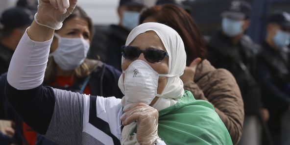 Coronavirus: 1er vendredi sans "Hirak" à Alger après l'interdiction des marches