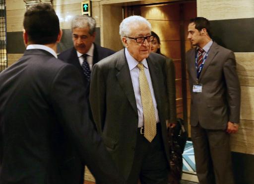 Syrie: Brahimi s'entretient brièvement avec Bachar al-Assad