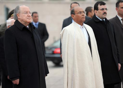 Mustapha Ben Jaafar et Moncef Marzouki