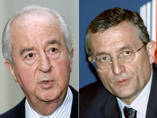 Edouard Balladur et François Léotard