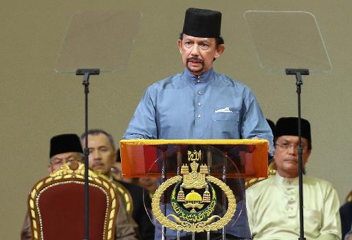 Le sultan de Brunei Hassanal Bolkiah