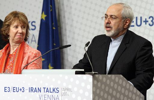 Catherine Ashton et Mohammed Javad Zarif