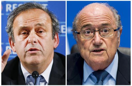 Fifa: Blatter et Platini se retrouvent à Sao Paulo