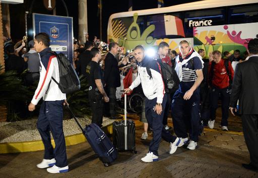 Mondial: les Bleus sont arrivés à Ribeirao Preto