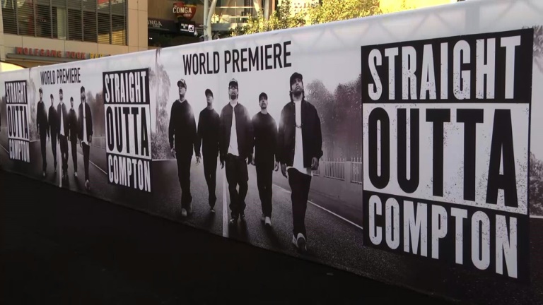 Les rappeurs de "Straight Outta Compton" gardent la tête du box-office américain