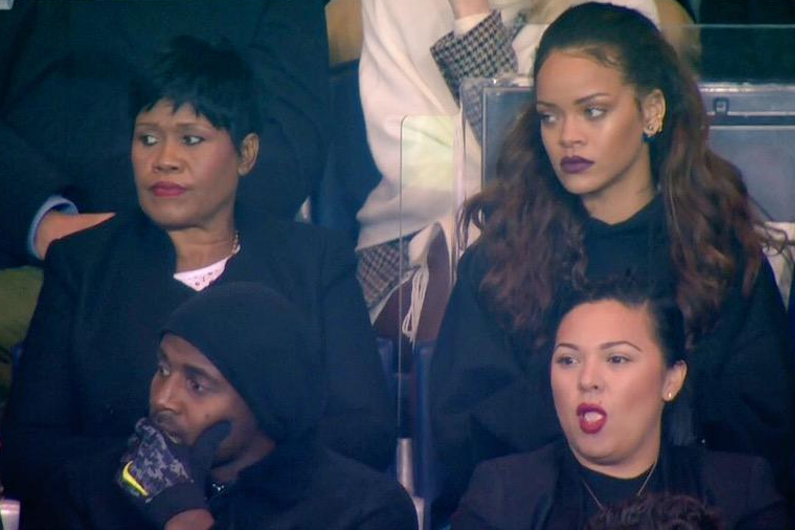 PSG-OM : Rihanna, Kendall Jenner et Nicolas Sarkozy dans les tribunes du Parc des Princes