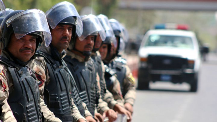 Des forces de sécurité irakiennes déployés à Bassora, dans le sud du pays (archives).