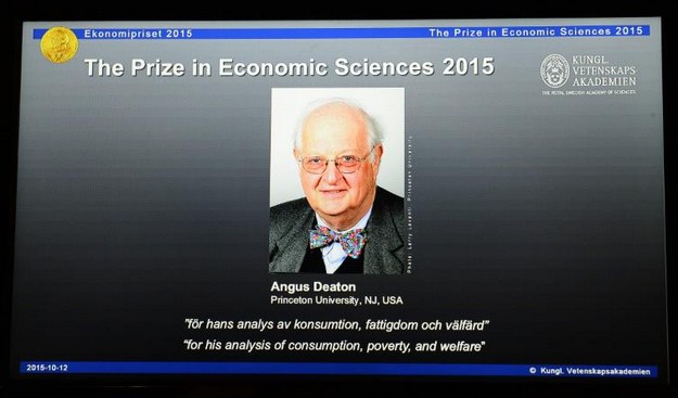 Angus Deaton prix Nobel d'économie pour ses recherches sur la pauvreté