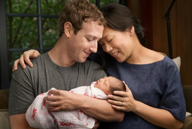 Le fondateur de Facebook devient papa et annonce le don de 99% de ses actions Le fondateur de Facebook devient papa et annonce le don de 99% de ses actions