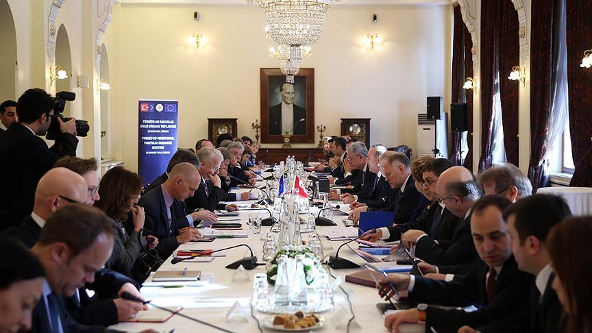 La réunion de dialogue politique Turquie - UE a commencé