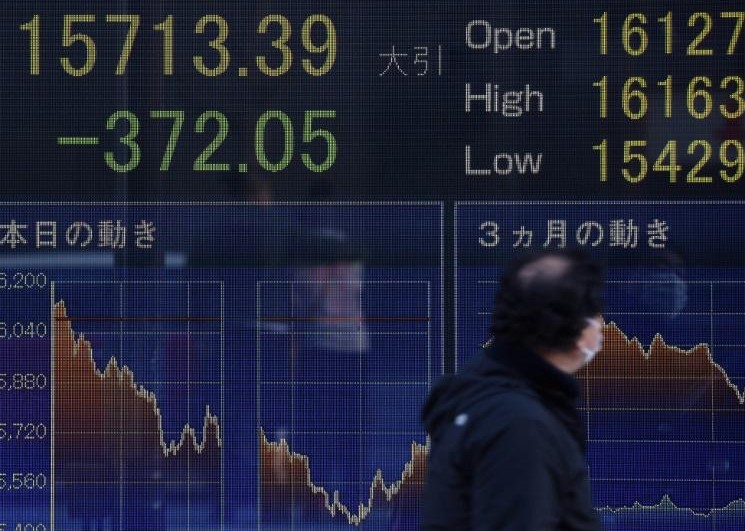 Les Bourses dans le rouge en Asie-Pacifique, Tokyo au plus bas depuis octobre 2014