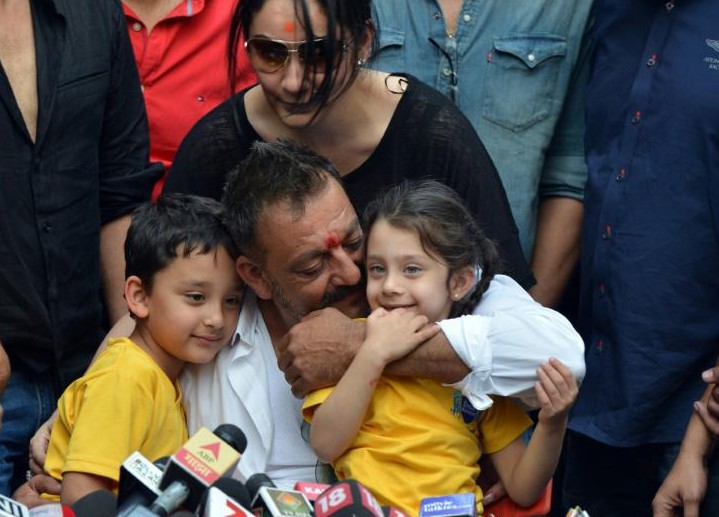 L'acteur de Bollywood Sanjay Dutt sort de prison