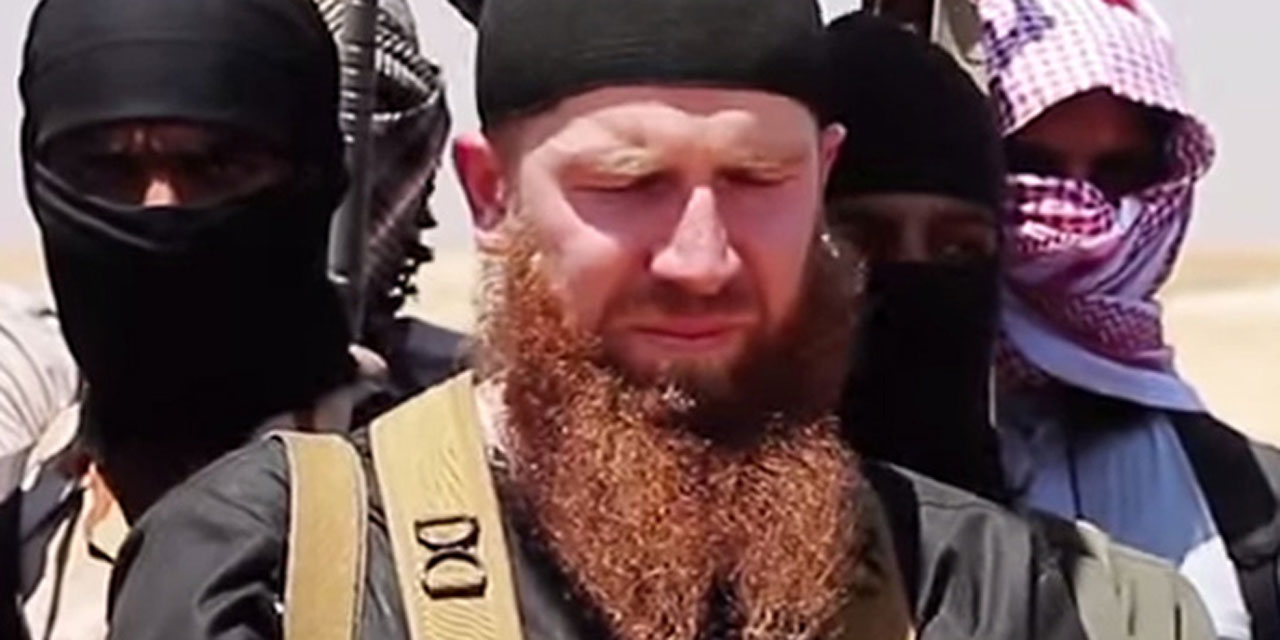 "Omar le Tchetchène" est l'un des chefs militaires du groupe Etat islamique