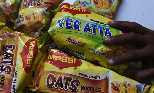 Nestlé a de nouveaux problèmes avec ses nouilles instantanées en Inde