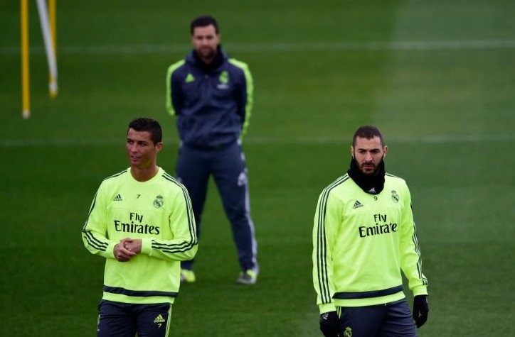 Real Madrid: Ronaldo et Benzema dans le groupe face à Manchester City
