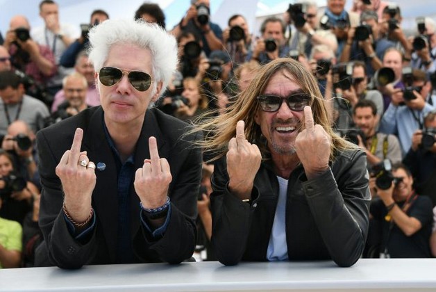 Jim Jarmusch et Iggy Pop, doigts d'honneur et souffle rock à Cannes