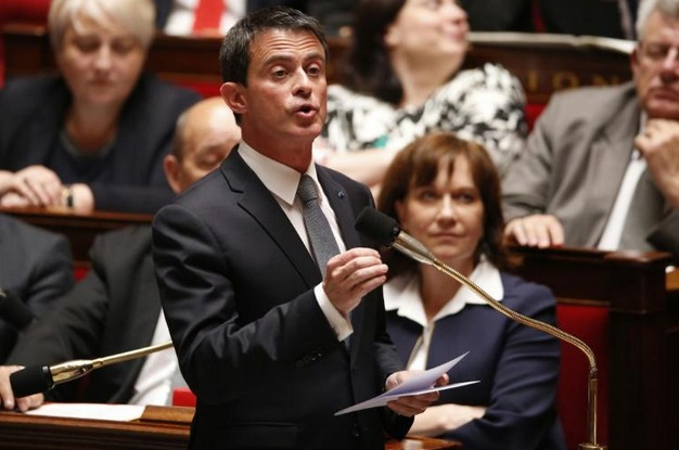 Loi travail: Valls redit qu'il ira "jusqu'au bout"