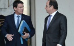 Hollande et Valls poursuivent leur mano a mano au sommet de l'Etat
