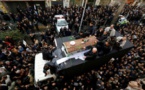 Iran: marée humaine à l'enterrement de l'ex-président Rafsandjani