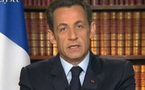 Sarkozy: "grandes difficultés" et "des réformes" pour 2009