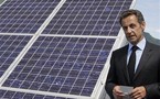 Nicolas Sarkozy plaide pour les énergies renouvelables