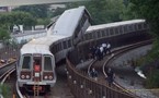 Six morts au moins dans un accident de métro à Washington