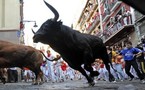 Espagne: 5 blessés lors du troisième lâcher de taureaux de la San Fermin