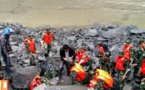 Glissement de terrain en Chine: 5 morts, plus de 120 disparus