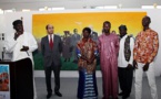 Vernissage à Rabat de l'exposition "Ubunt-L’Afrique en Marche" d’art plastique