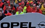 Opel: pas de concessions des salariés allemands après la fermeture d'Anvers