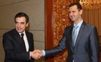 Fillon appelle la Syrie à faire "des efforts" pour la paix au Proche-Orient