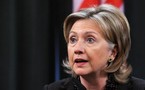 Clinton réitère "l'engagement" des USA à empêcher une bombe nucléaire iranienne