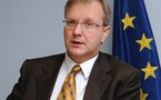 UE - Rehn veut renforcer les règles de surveillance budgétaire