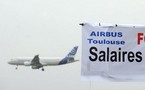 Des milliers d'employés d'Airbus font grève pour leurs salaires et l'emploi